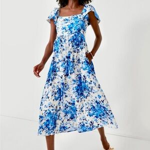 Tuckernuck Dress - Size X-Small - Bluebells Meadow Cecily Dress